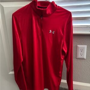 Under Armour HeatGear Red Pullover